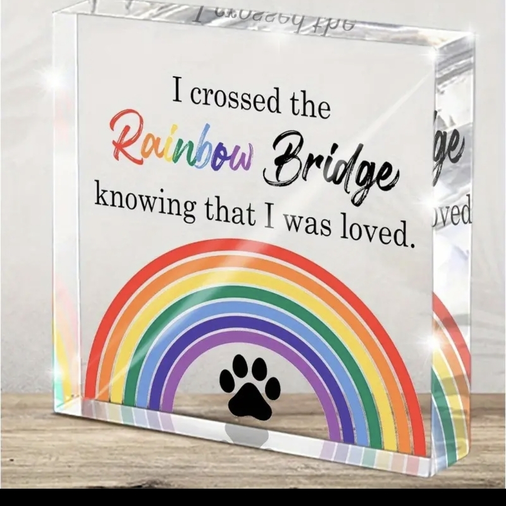 Rainbow Bridge Memorial Plaque